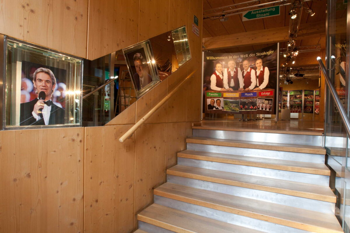 Ausstellungserlebnis Stoanihaus